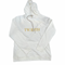 TWELFTH Lux White n' Gold Hoodie